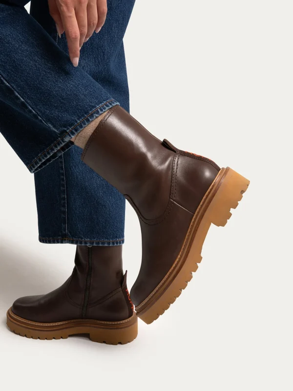 botte_en_cuir_office_marr_6.webp Online HOFF BOTTE EN CUIR OFFICE MARRON