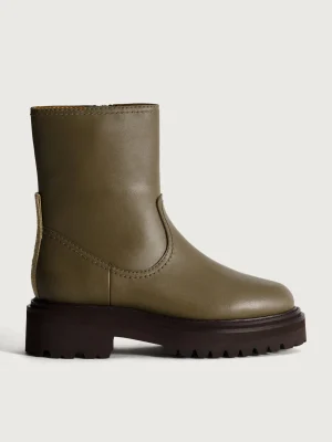 botte_en_cuir_office_vert_0.webp Sale HOFF BOTTE EN CUIR OFFICE VERT