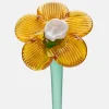 mouthblown_crystal_flower_0-1.webp Discount HOFF MOUTHBLOWN CRYSTAL FLOWER MUSTARD