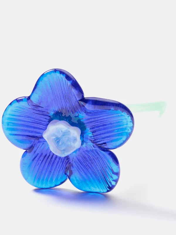 mouthblown_crystal_flower_10-2.webp Sale HOFF MOUTHBLOWN CRYSTAL FLOWER BLUE
